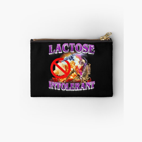 Item preview, lactose intolerant funny meme T-Shirt designed and sold by VillociShop.