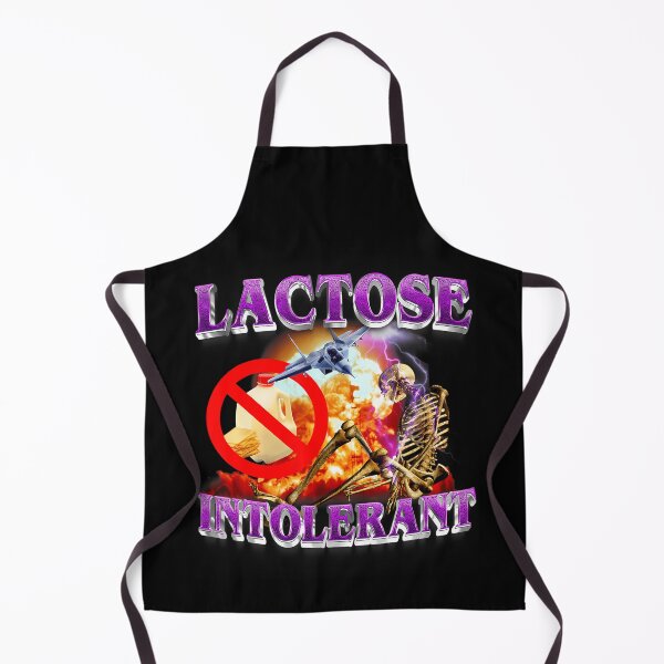 Item preview, lactose intolerant funny meme T-Shirt designed and sold by VillociShop.