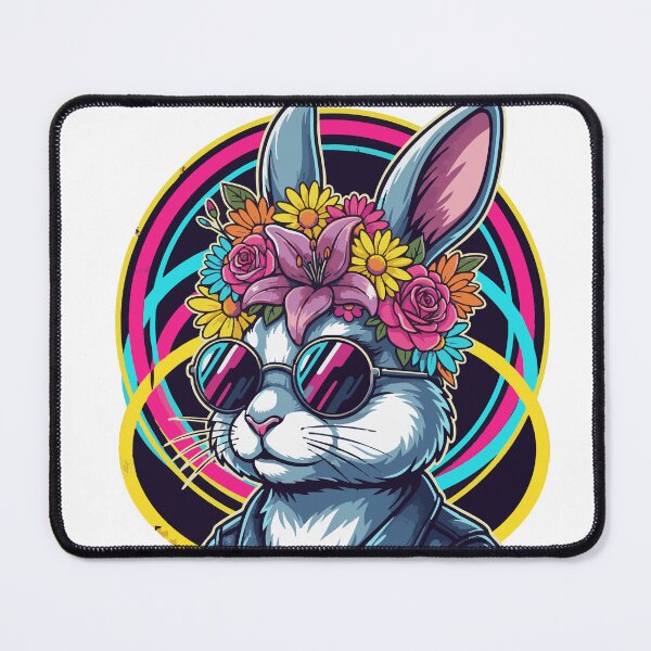 Item preview, Flower Power Bunny designed and sold by Ahmedmego.