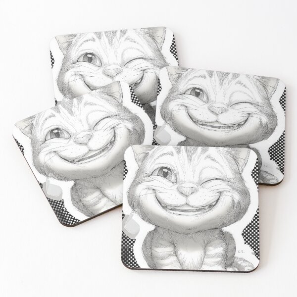 Item preview, Cute Cat Illustration Cartoon Style designed and sold by Grafititee.