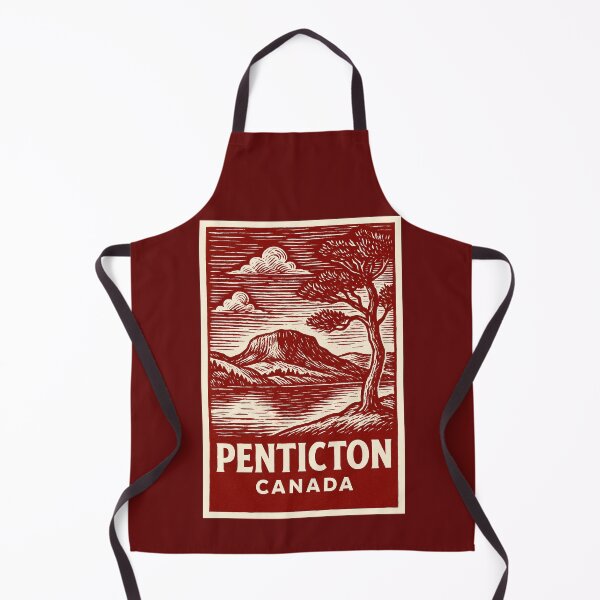 Item preview, Penticton Canada Linocut Style designed and sold by Thistle-TShop.