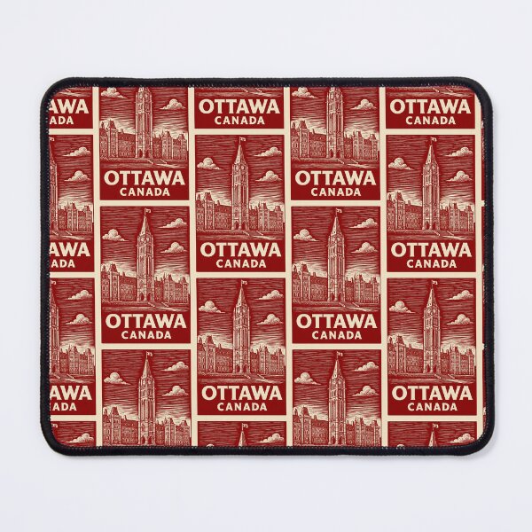 Item preview, Ottawa Canada Linocut Style designed and sold by Thistle-TShop.