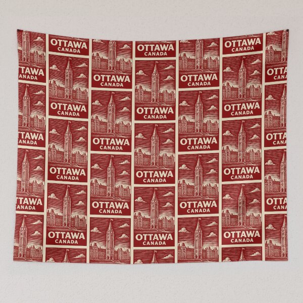 Item preview, Ottawa Canada Linocut Style  designed and sold by Thistle-TShop.