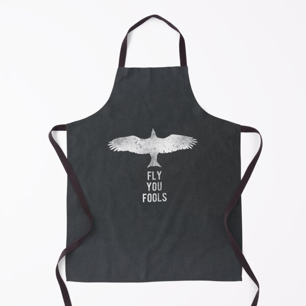 Item preview, Minimalist Fly You Fools - Wizard Silhouette Art designed and sold by Midnight Nebula.