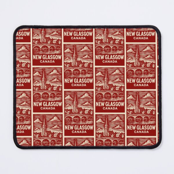 Item preview, New Glasgow Canada Linocut Style designed and sold by Thistle-TShop.