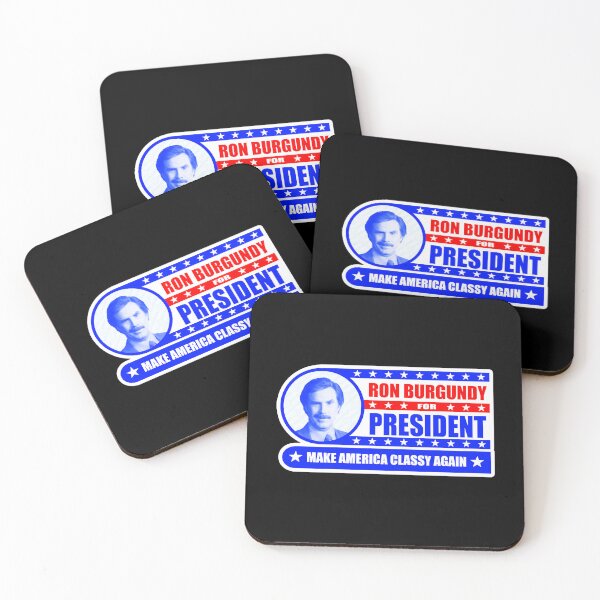Item preview, Ron Burgundy For President Political Anchorman  designed and sold by Joleneavage.