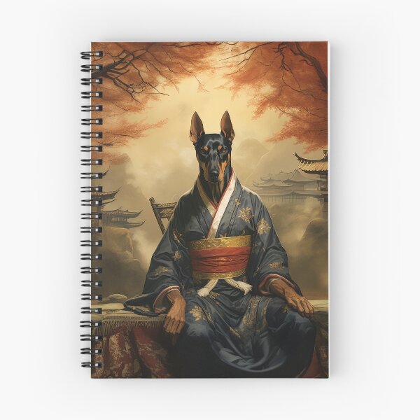 Item preview, Dobermann Ronin - Epic Samurai Dog Warrior designed and sold by Tommy-Ellie.