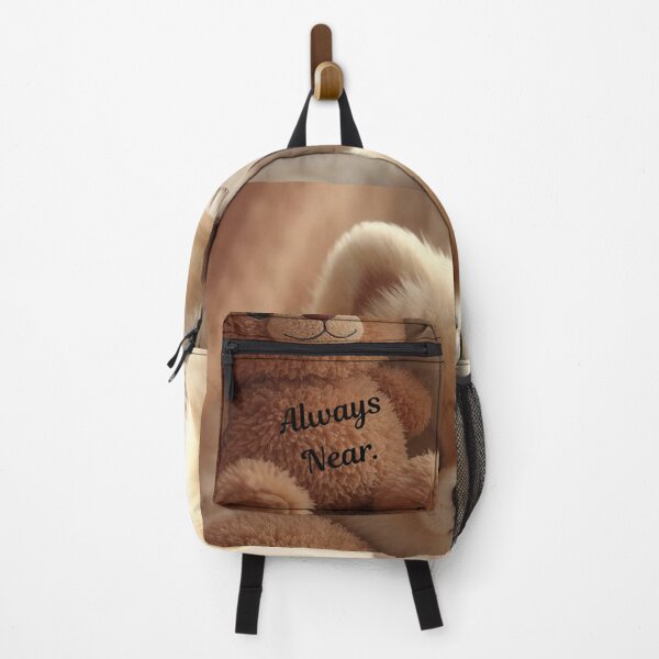 Item preview, Pomeranian_Filo_Teddy Day – Soft Plush Pomeranian with Teddy “Always Near” Art designed and sold by ArtivaNest.