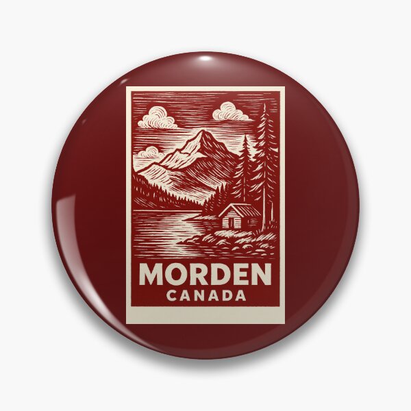 Item preview, Morden Canada Linocut Style  designed and sold by Thistle-TShop.