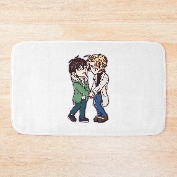 Item preview, Banana Fish Chibi Friends Hugging Cartoon Style designed and sold by Ciraillard.