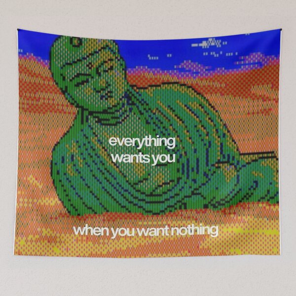 Item preview, the buddhas - everything wants you, when you want nothing designed and sold by onjami.