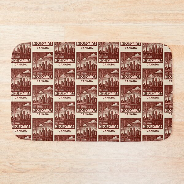 Item preview, Mississauga Canada Linocut Style  designed and sold by Thistle-TShop.