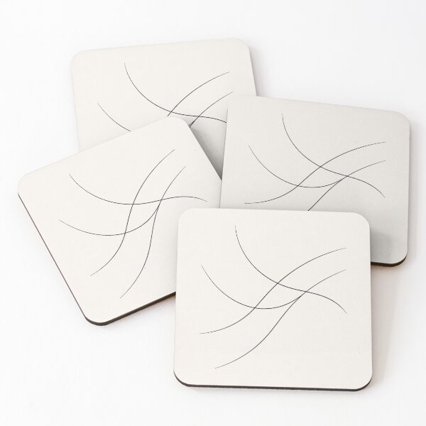 Item preview, Minimal Abstract Line Art – Balanced Composition designed and sold by DrizzyV.