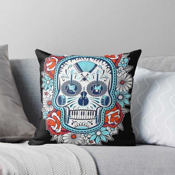 Item preview, Arte musical de calaveras de azúcar de The Mavericks de Merch, edición limitada designed and sold by Remki.