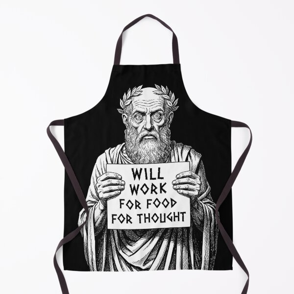 Item preview, Funny Philosophy Unemployed Greek Philosopher Will Work designed and sold by GrandeDuc.