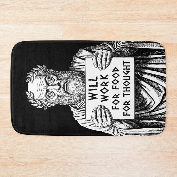 Item preview, Funny Philosophy Unemployed Greek Philosopher Will Work designed and sold by GrandeDuc.