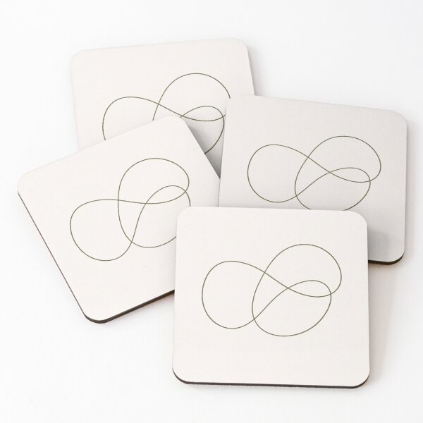 Item preview, Minimal Abstract Line Art – Organic Loop Design designed and sold by DrizzyV.