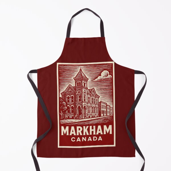 Item preview, Markham Canada Linocut Style designed and sold by Thistle-TShop.
