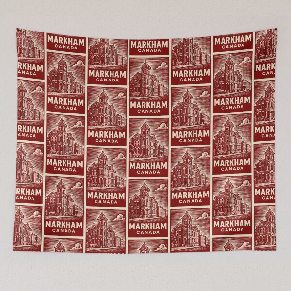 Item preview, Markham Canada Linocut Style  designed and sold by Thistle-TShop.