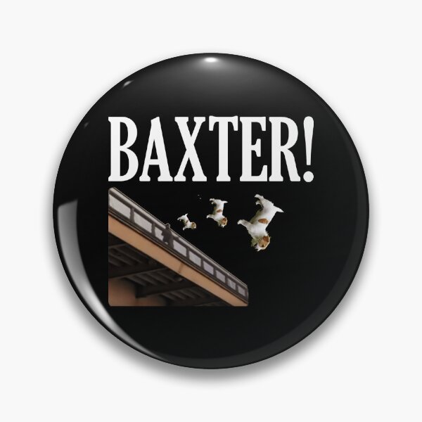 Item preview, Baxter Anchorman Funny Dog Jump Scene designed and sold by Joleneavage.