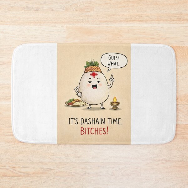 Item preview, Happy Dashain with Topi, Tika, and Nepali Food Celebration designed and sold by Aryabek.