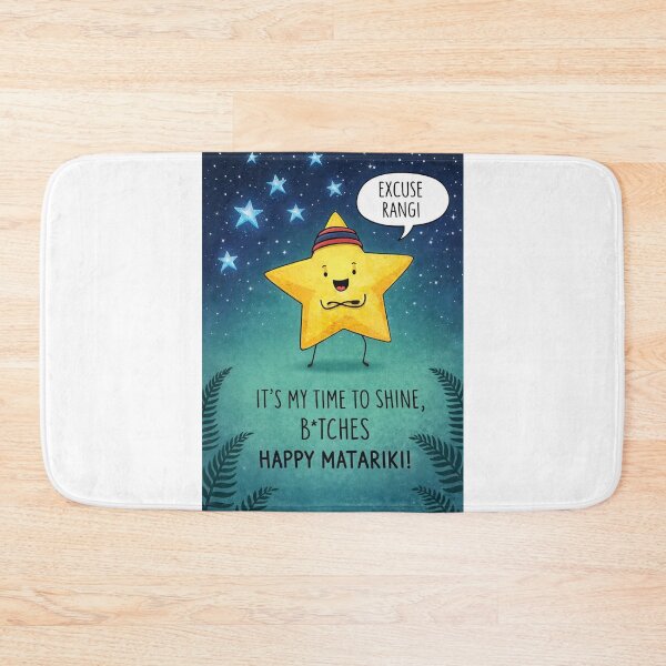 Item preview, Matariki Festival Star Illustration with Humor and Maori Constellation designed and sold by Aryabek.