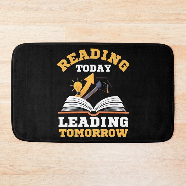 Item preview, Reading Today Leading Tomorrow – Literacy, Education, Book Lover Quote Graphic designed and sold by Teetreasure2.