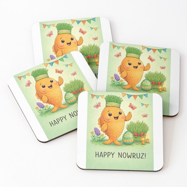 Item preview, Nowruz Goldfish with Sabzeh, Painted Eggs, and Persian New Year Celebration designed and sold by Aryabek.