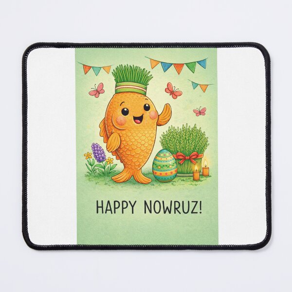 Item preview, Nowruz Goldfish with Sabzeh, Painted Eggs, and Persian New Year Celebration designed and sold by Aryabek.