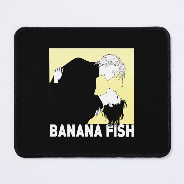 Item preview, Banana Fish Romantic Yellow Background Silhouette designed and sold by Ciraillard.