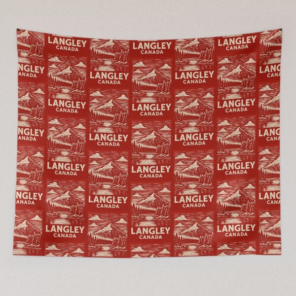 Item preview, Langley Canada Linocut Style  designed and sold by Thistle-TShop.