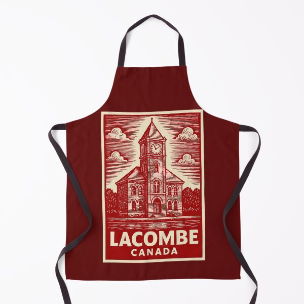 Item preview, Lacombe Canada Linocut Style designed and sold by Thistle-TShop.