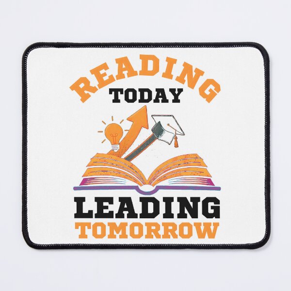 Item preview, Reading Today Leading Tomorrow – Literacy, Education, Book Lover Quote Graphic designed and sold by Teetreasure2.