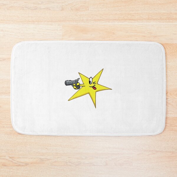 Item preview, Shooting Star with Gun Cartoon Sticker designed and sold by ogduckboy.