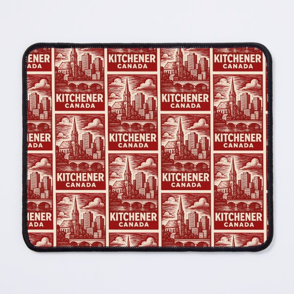 Item preview, Kitchener Canada Linocut Style  designed and sold by Thistle-TShop.