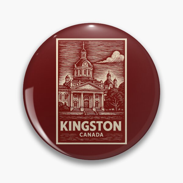 Item preview, Kingston Canada Linocut Style  designed and sold by Thistle-TShop.