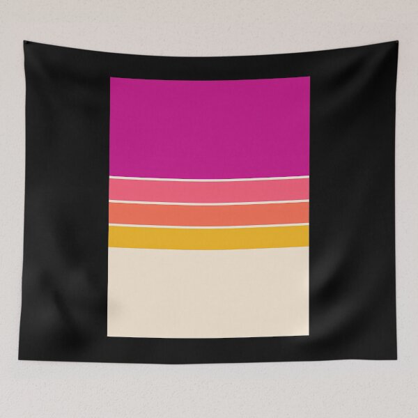Item preview, Bold Vivid 70s Retro Stripes designed and sold by xitzfuxxf18.