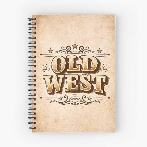 Item preview, Old West Typography Vintage Western Design | Wild West Retro Lettering Art designed and sold by QuietWallStudio.
