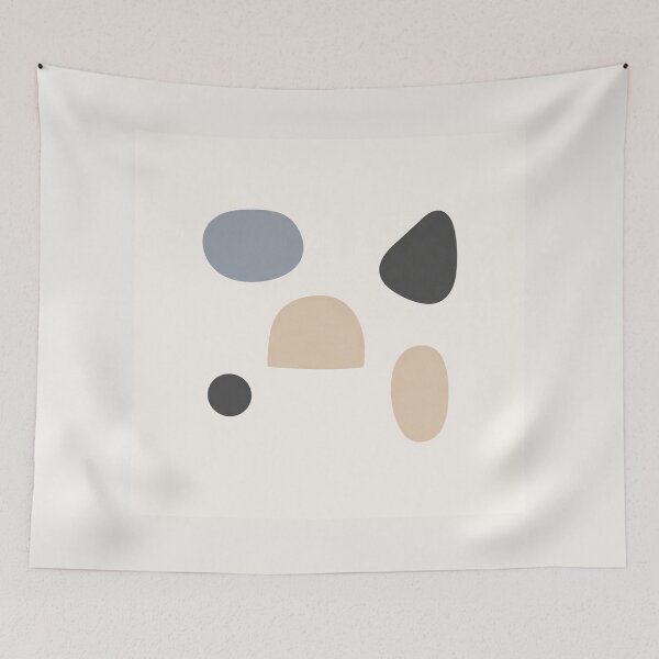Item preview, Minimal Abstract Art – Floating Shapes Design designed and sold by DrizzyV.