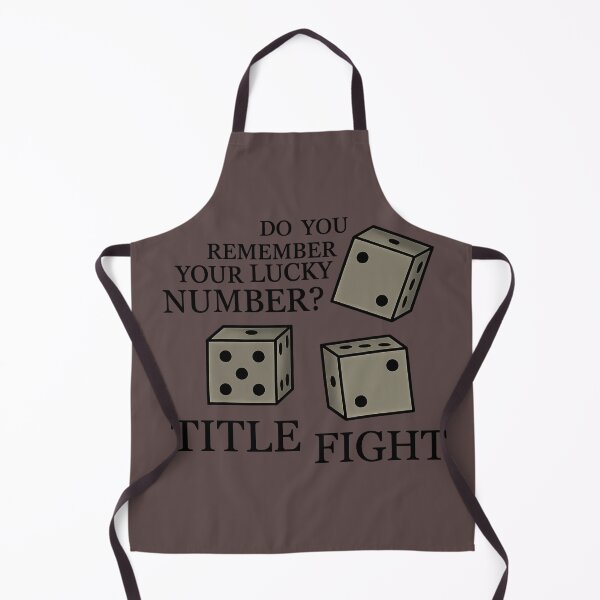 Item preview, Title Fight 27 your lucky number designed and sold by Dqylily .