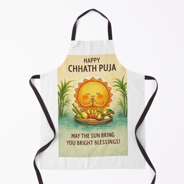 Item preview, Chhath Puja Celebration with Sun God, Offerings, and Sacred River Blessings designed and sold by Aryabek.