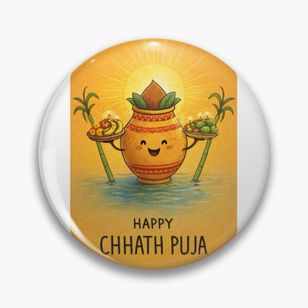 Item preview, Chhath Puja Celebration with Kalash, Fruits, and Sacred Water Rituals designed and sold by Places On Earth.