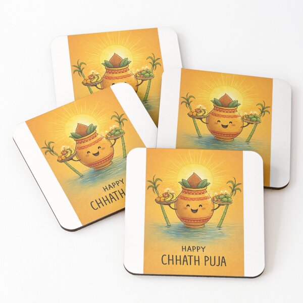Item preview, Chhath Puja Celebration with Kalash, Fruits, and Sacred Water Rituals designed and sold by Places On Earth.