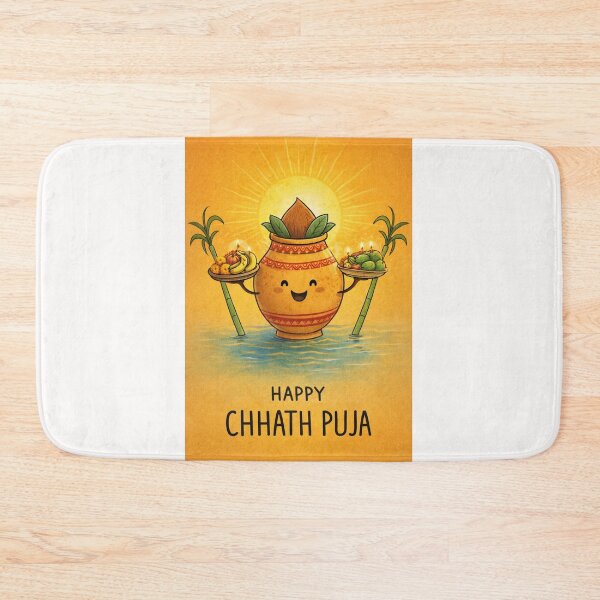Item preview, Chhath Puja Celebration with Kalash, Fruits, and Sacred Water Rituals designed and sold by Places On Earth.