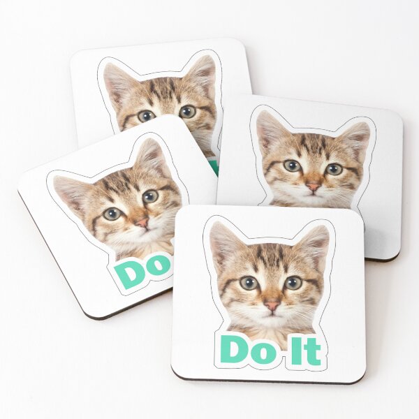 Item preview, Do It - Funny Motivational Cat Meme designed and sold by StickerBuild07 .