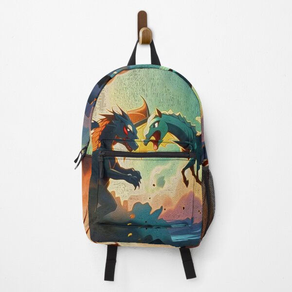 Item preview, Dragon vs Pegasus - Fantasy Art designed and sold by NaturePrints.