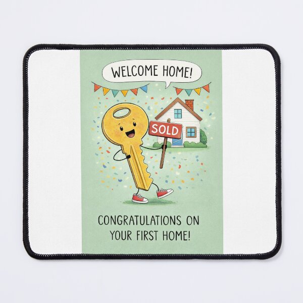 Item preview, Homeownership Celebration with Key, House, and Sold Sign designed and sold by Places On Earth.