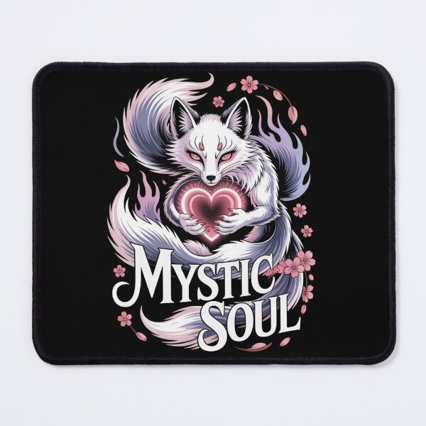 Item preview, Mystic Soul - Purple Kitsune Fox Spirit Heart Valentine Love designed and sold by DarylWelsh2024.