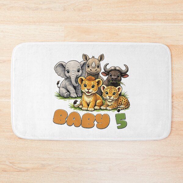 Item preview, Baby Big 5 Safari Animal Nursery. designed and sold by Mr Lee.