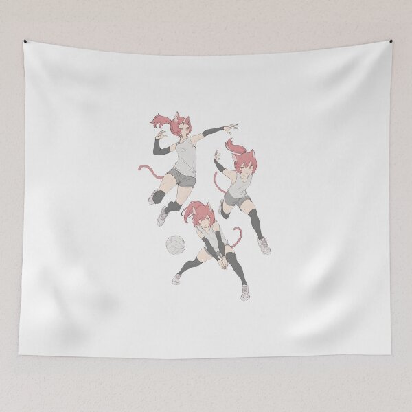 Item preview, Handball Anime Catgirl designed and sold by SlayPOPShop.